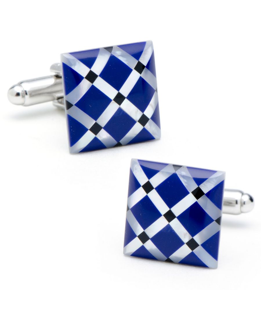 Запонки с перламутровыми бриллиантами Cufflinks Inc, Blue
Запонки с перламутровыми бриллиантами Cufflinks Inc, Blue