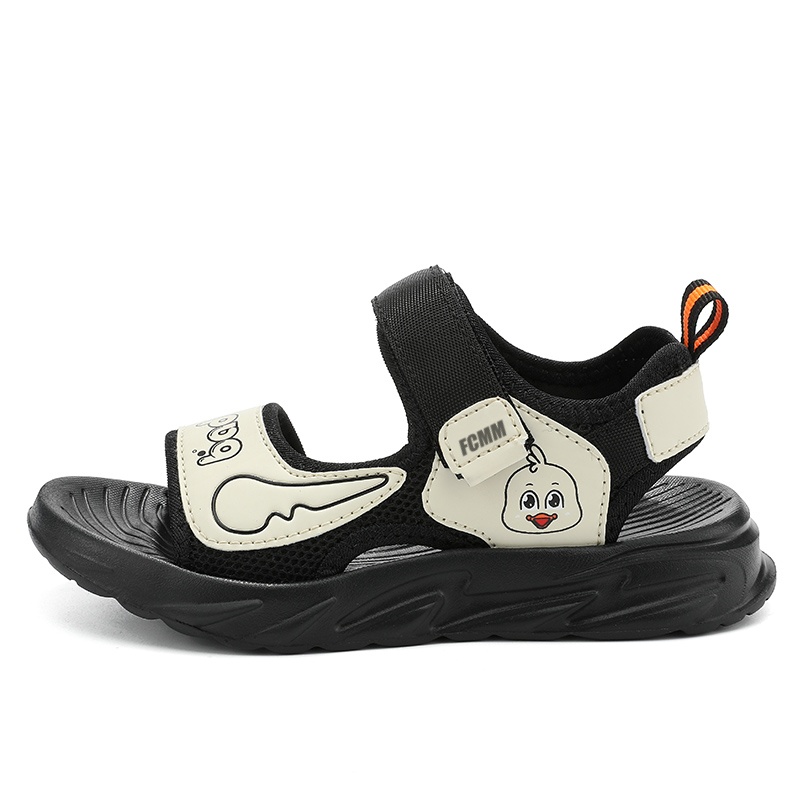 Легкие противоскользящие сандалии с амортизацией для детей FCMM, черный/бежевый
Легкие противоскользящие сандалии с амортизацией для детей FCMM, черный/бежевый