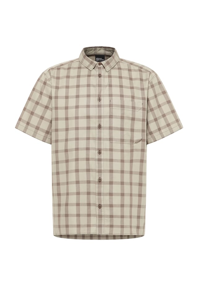 Повседневная рубашка "planalto" с коротким рукавом и воротником-стойкой Jack Wolfskin, цвет check cold coffee
Повседневная рубашка "planalto" с коротким рукавом и воротником-стойкой Jack Wolfskin, цвет check cold coffee