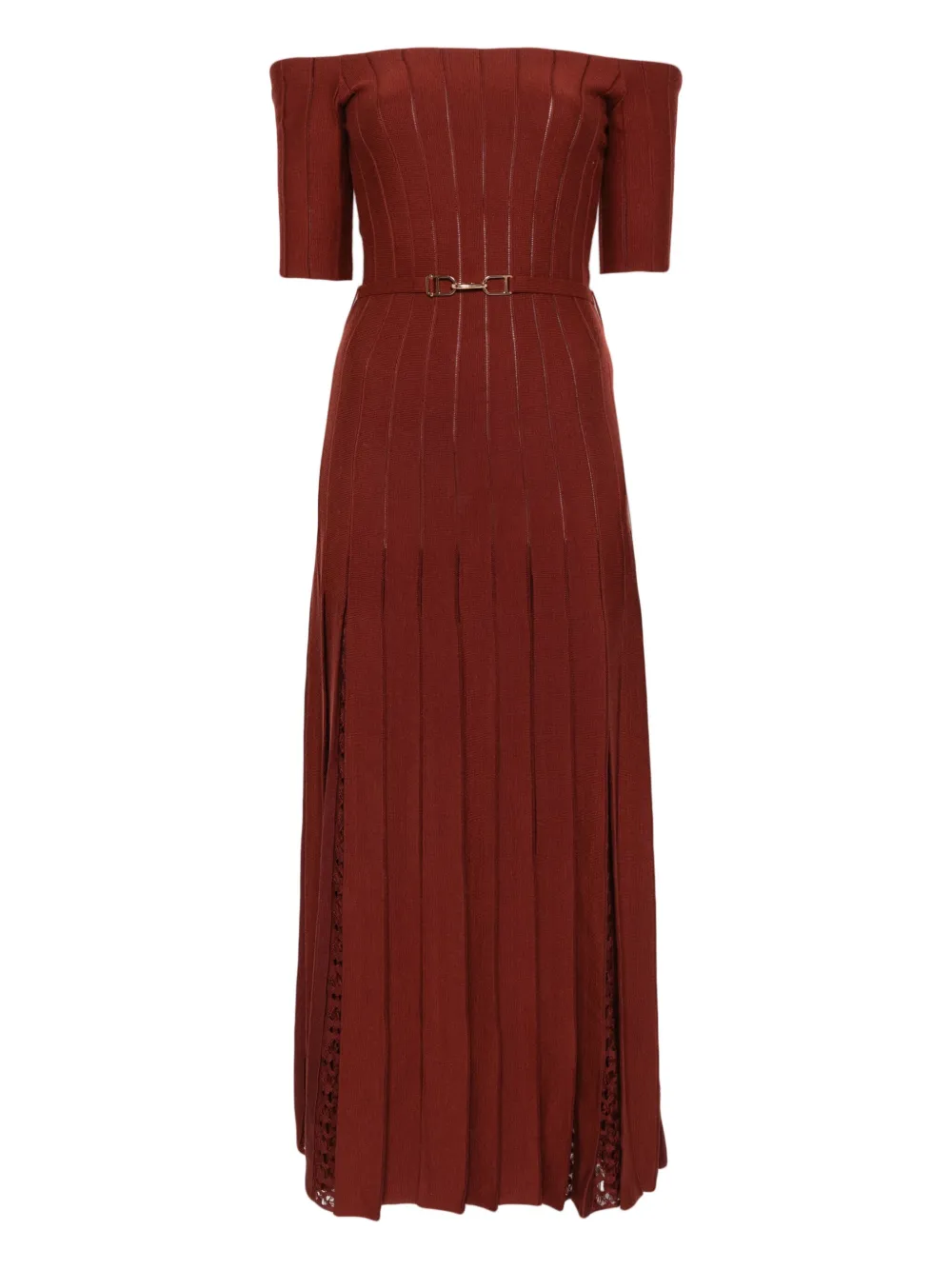 Платье из смесового шелка Gabriela Hearst, коричневый
Платье из смесового шелка Gabriela Hearst, коричневый