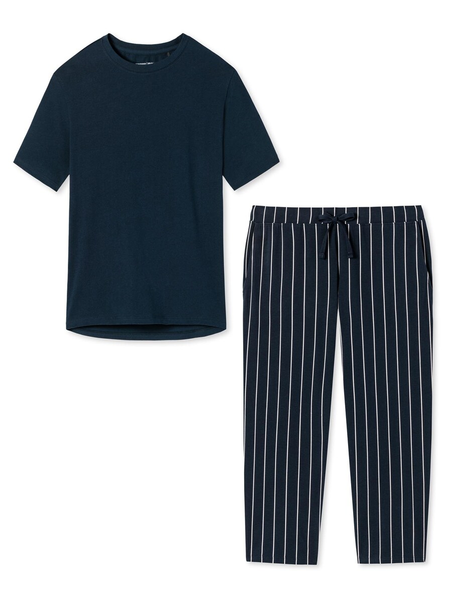 Пижама SCHIESSER Organic Cotton, синий
Пижама SCHIESSER Organic Cotton, синий