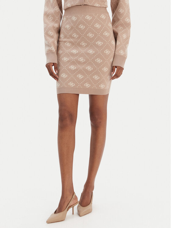 Юбка-карандаш regular fit W4BD0S Z3JD2 Guess, бежевый
Юбка-карандаш regular fit W4BD0S Z3JD2 Guess, бежевый