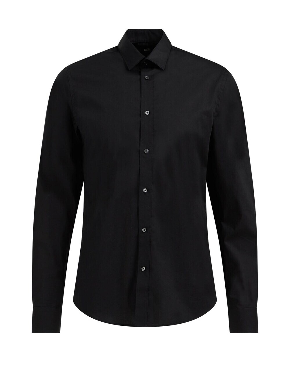 Рубашка узкого кроя на пуговицах We Fashion, черный
Рубашка узкого кроя на пуговицах We Fashion, черный