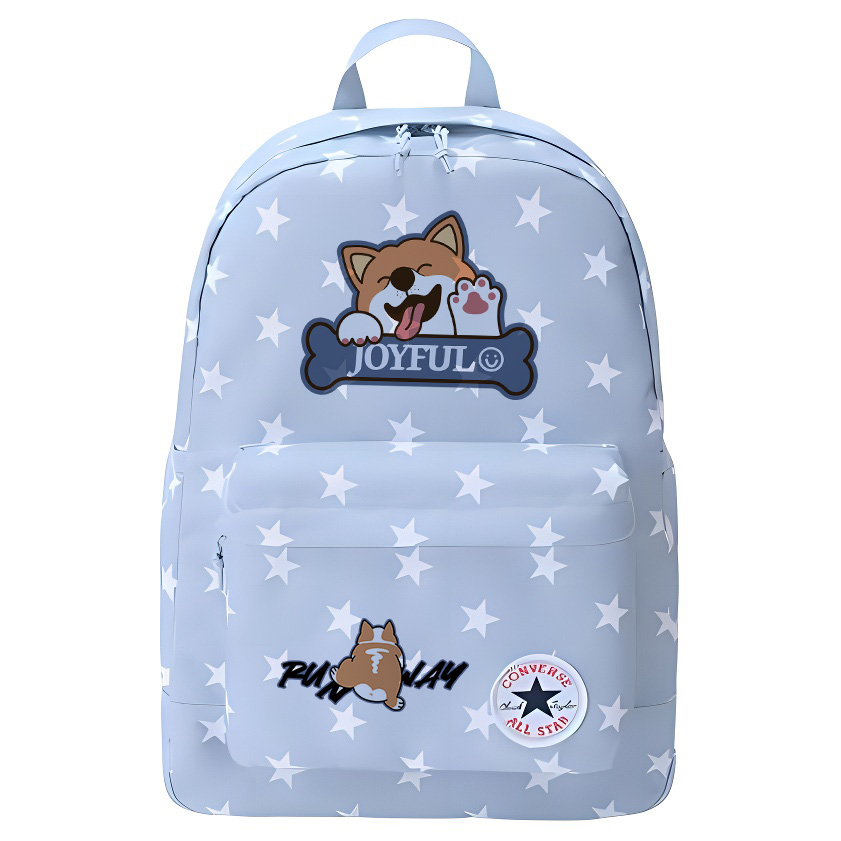 Converse Полиэстеровый рюкзак среднего размера унисекс светло-дымчато-голубой, Corgi
Converse Полиэстеровый рюкзак среднего размера унисекс светло-дымчато-голубой, Corgi