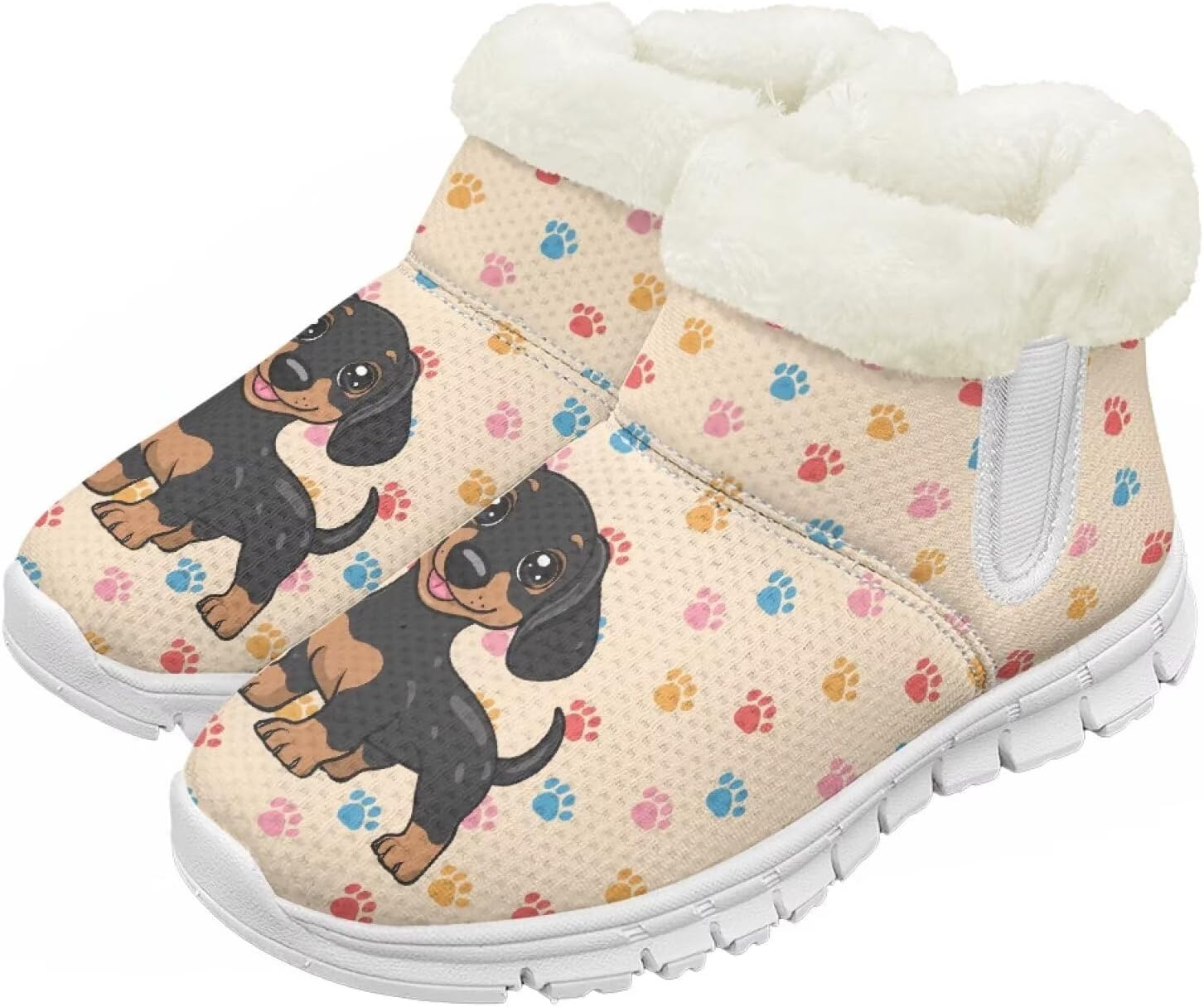 Детские зимние сапоги для девочек, водонепроницаемые, противоскользящие, для холодной погоды, с искусственным мехом, походные ботинки Goronwyfloyd, Pink Dog Paw
Детские зимние сапоги для девочек, водонепроницаемые, противоскользящие, для холодной погоды, с искусственным мехом, походные ботинки Goronwyfloyd, Pink Dog Paw