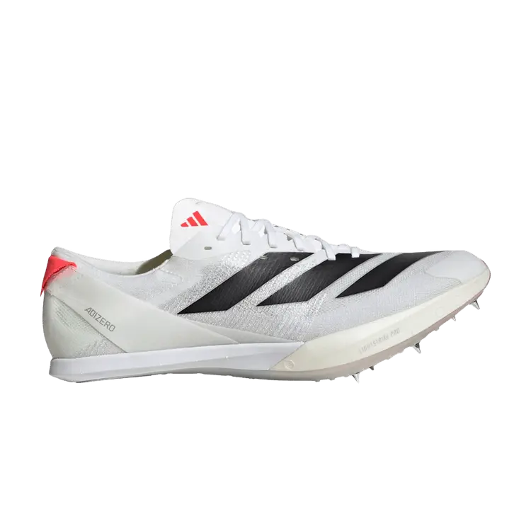 Кроссовки Adizero Finesse Spikes 'White Black Lucid Red', белый
Кроссовки Adizero Finesse Spikes 'White Black Lucid Red', белый