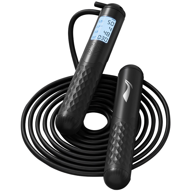 LINING Спортивная электронная скакалка с подсчетом прыжков black
LINING Спортивная электронная скакалка с подсчетом прыжков black