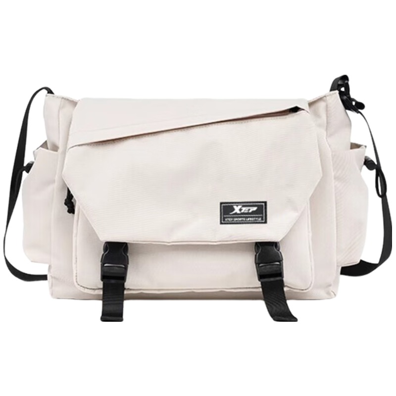 Оксфордская сумка через плечо унисекс белая XTEP, черная
Оксфордская сумка через плечо унисекс белая XTEP, черная