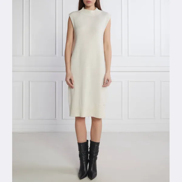 Платье с добавлением кашемира Liviana Conti, экрю
Платье с добавлением кашемира Liviana Conti, экрю