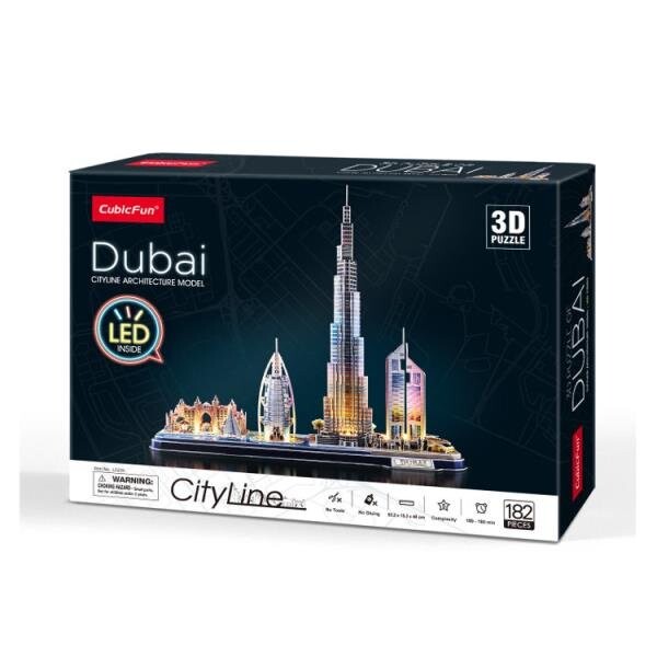 3D пазл City Line LED Dubai 20523 p16 (306-20523) Cubic Fun
3D пазл City Line LED Dubai 20523 p16 (306-20523) Cubic Fun