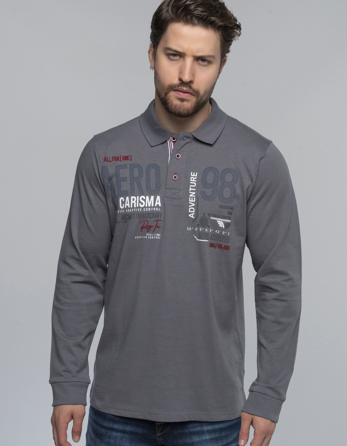 Поло CARISMA Longsleeve, серый
Поло CARISMA Longsleeve, серый