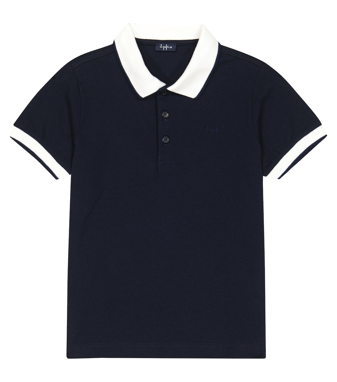 Хлопковая футболка-поло Il Gufo, синий
Хлопковая футболка-поло Il Gufo, синий