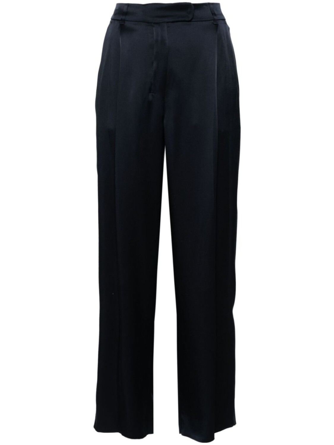 'S Max Mara атласные брюки Amleto прямого кроя, синий
'S Max Mara атласные брюки Amleto прямого кроя, синий