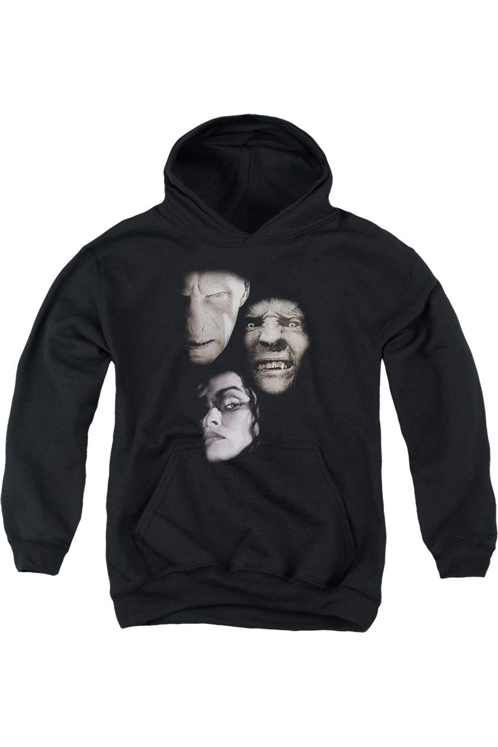 Толстовка с капюшоном и головами злодеев из Гарри Поттера Gildan, черный
Толстовка с капюшоном и головами злодеев из Гарри Поттера Gildan, черный