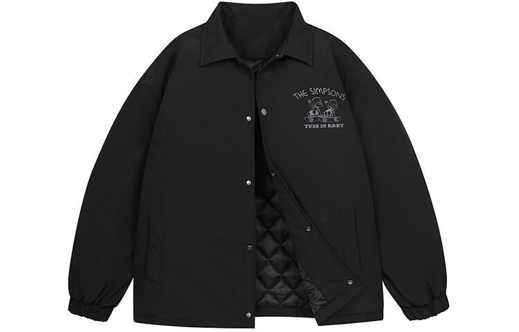 Стеганая куртка унисекс The Simpsons, черный
Стеганая куртка унисекс The Simpsons, черный