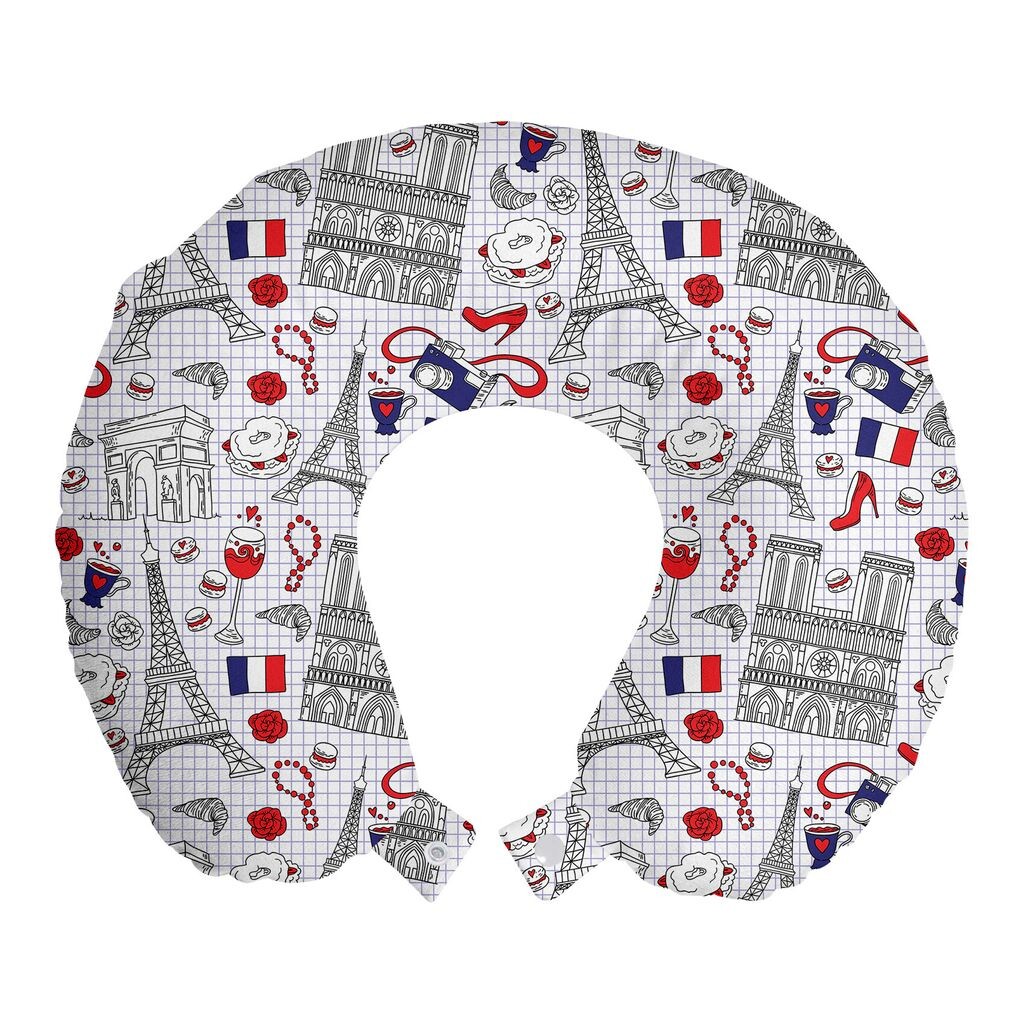 ABAKUHAUS Eiffel Travel Pillow Подушка для шеи, французский дорожный узор, пенопластовые дорожные принадлежности для самолета и автомобиля, 30x30 см, разноцветные
ABAKUHAUS Eiffel Travel Pillow Подушка для шеи, французский дорожный узор, пенопластовые дорожные принадлежности для самолета и автомобиля, 30x30 см, разноцветные
