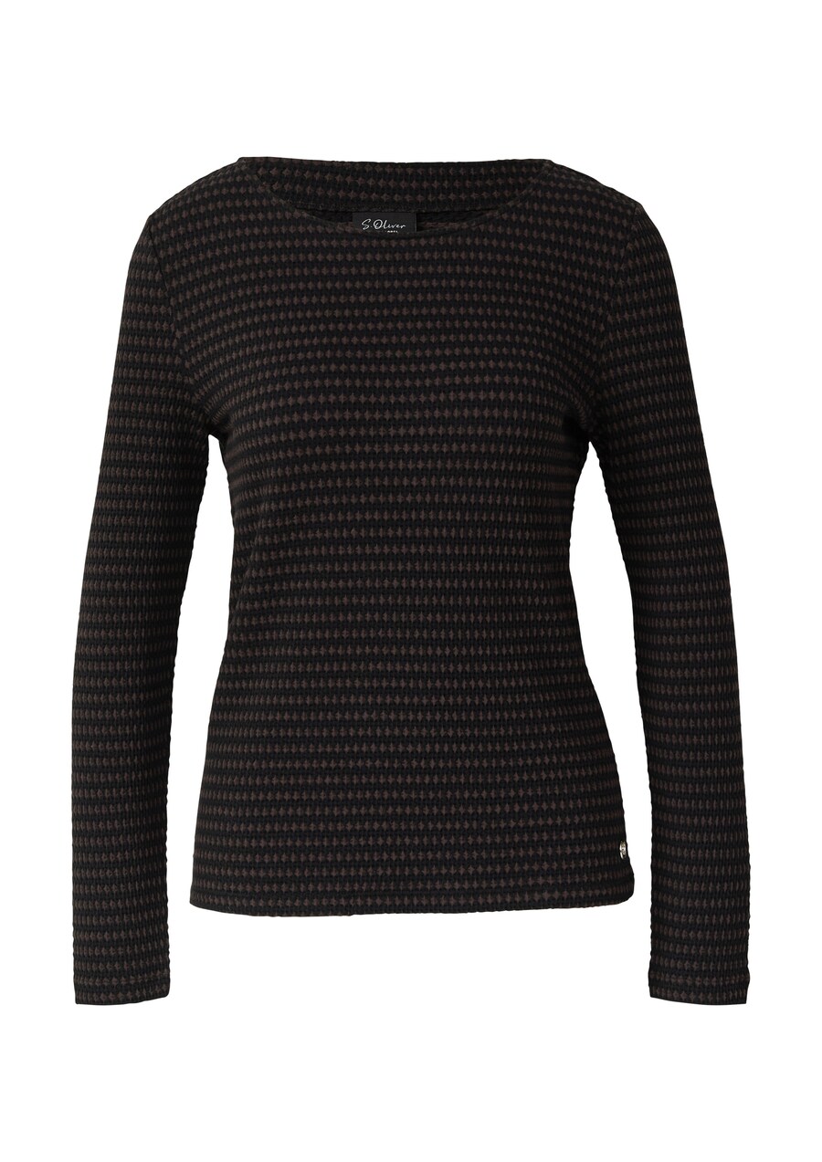 Рубашка s.Oliver, темно-коричневый
Рубашка s.Oliver, темно-коричневый