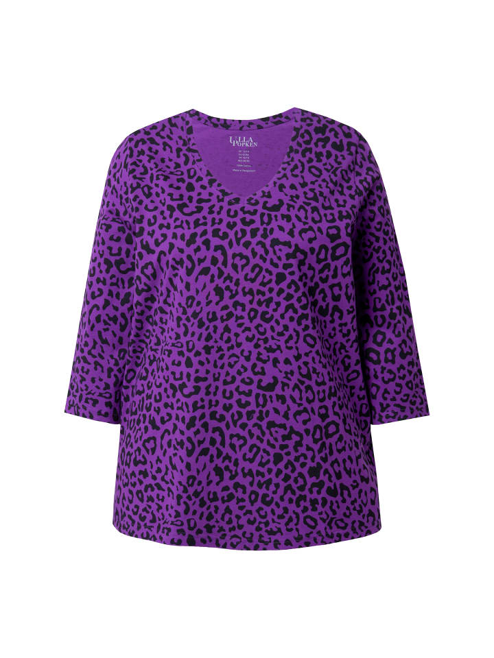 Длинная рубашка фиолетового цвета Ulla Popken
Длинная рубашка фиолетового цвета Ulla Popken