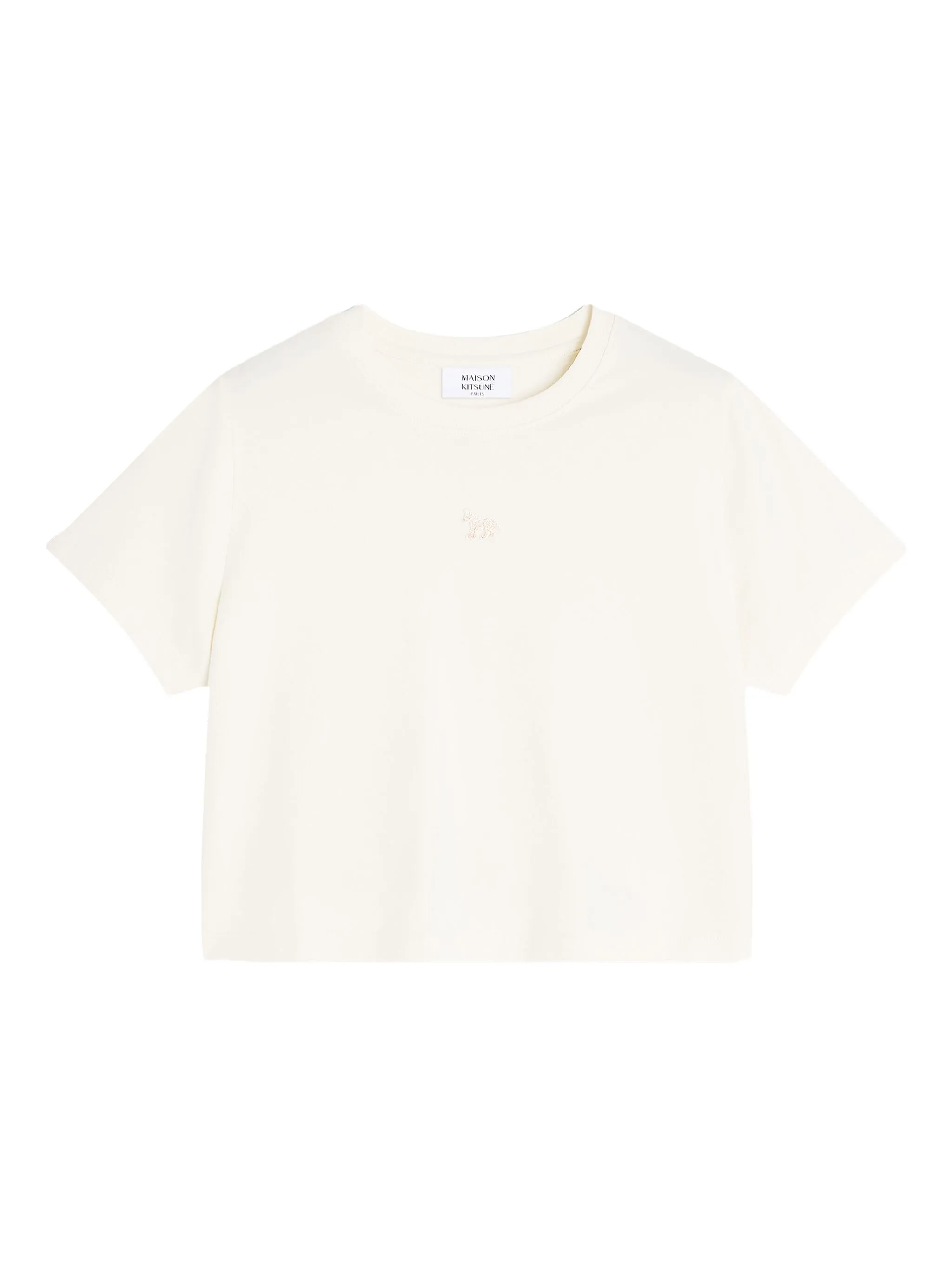 Футболка с вышивкой Maison Kitsuné, белый
Футболка с вышивкой Maison Kitsuné, белый