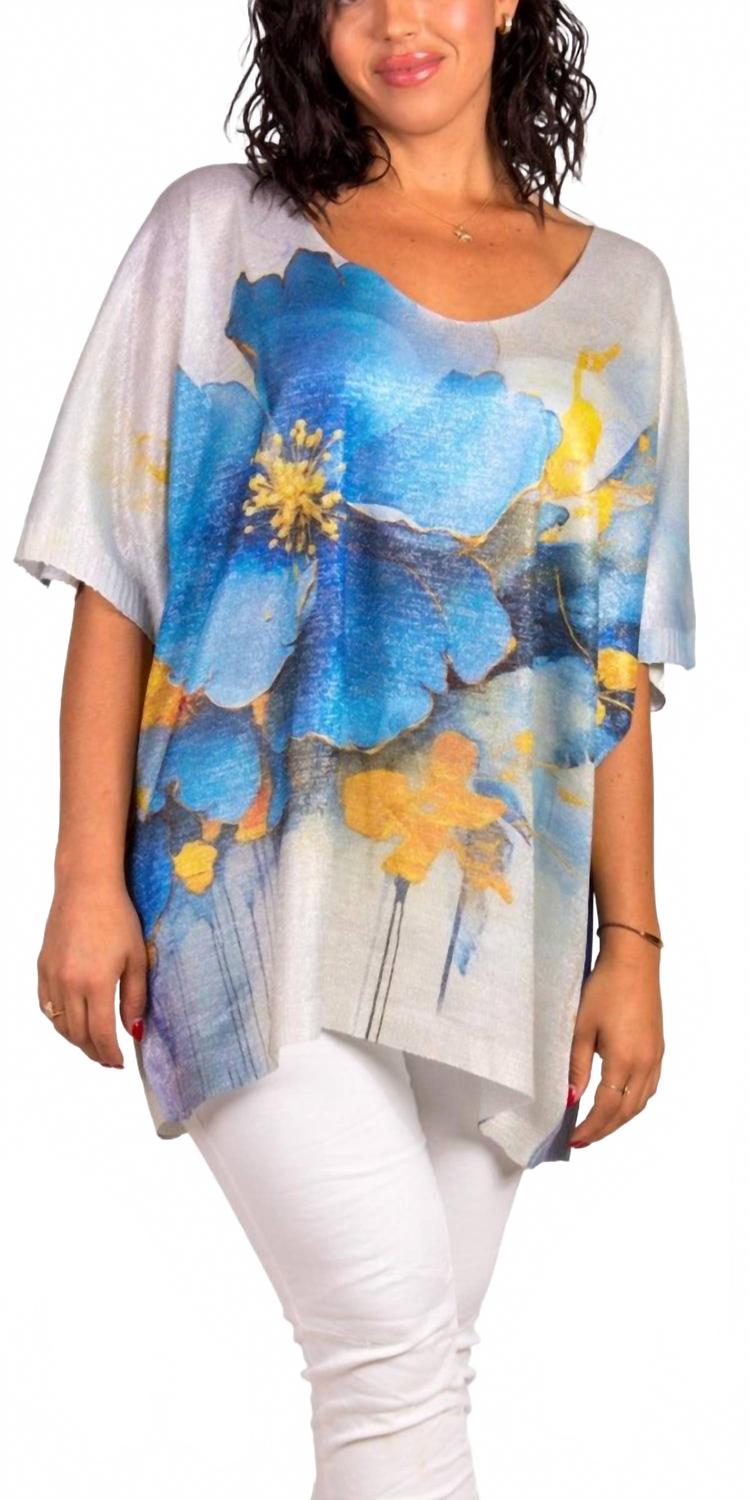 GIGI MODA Вязаный топ Papavero синего цвета
GIGI MODA Вязаный топ Papavero синего цвета