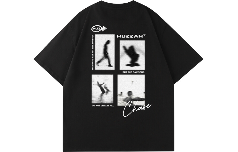 Huzzah Футболка унисекс «Хузза», Черный
Huzzah Футболка унисекс «Хузза», Черный