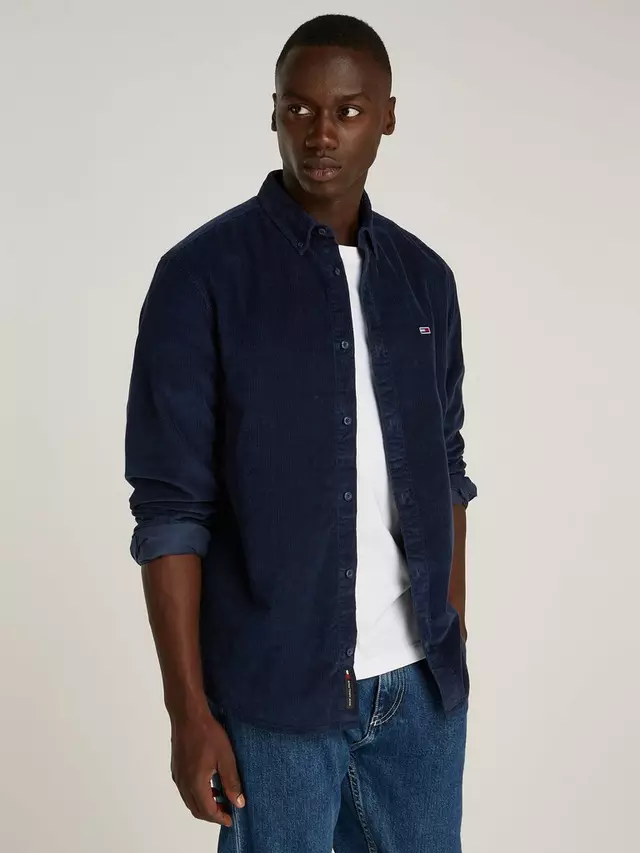 Рубашка Tommy Hilfiger Tommy Jeans Regular Fit Organic Cotton Corduroy, цвет dark navy
Рубашка Tommy Hilfiger Tommy Jeans Regular Fit Organic Cotton Corduroy, цвет dark navy