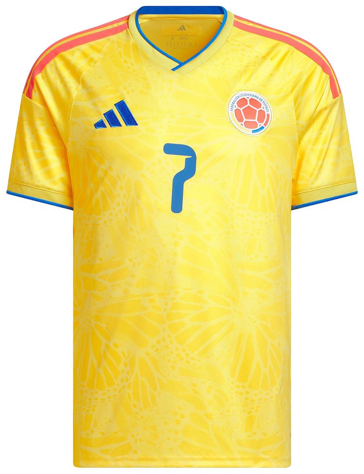 Домашняя футболка Adidas Colombia 26 Diaz, желтый
Домашняя футболка Adidas Colombia 26 Diaz, желтый