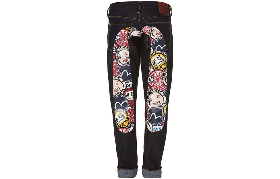 Джинсы мужские деним синие Evisu, темно-синий
Джинсы мужские деним синие Evisu, темно-синий