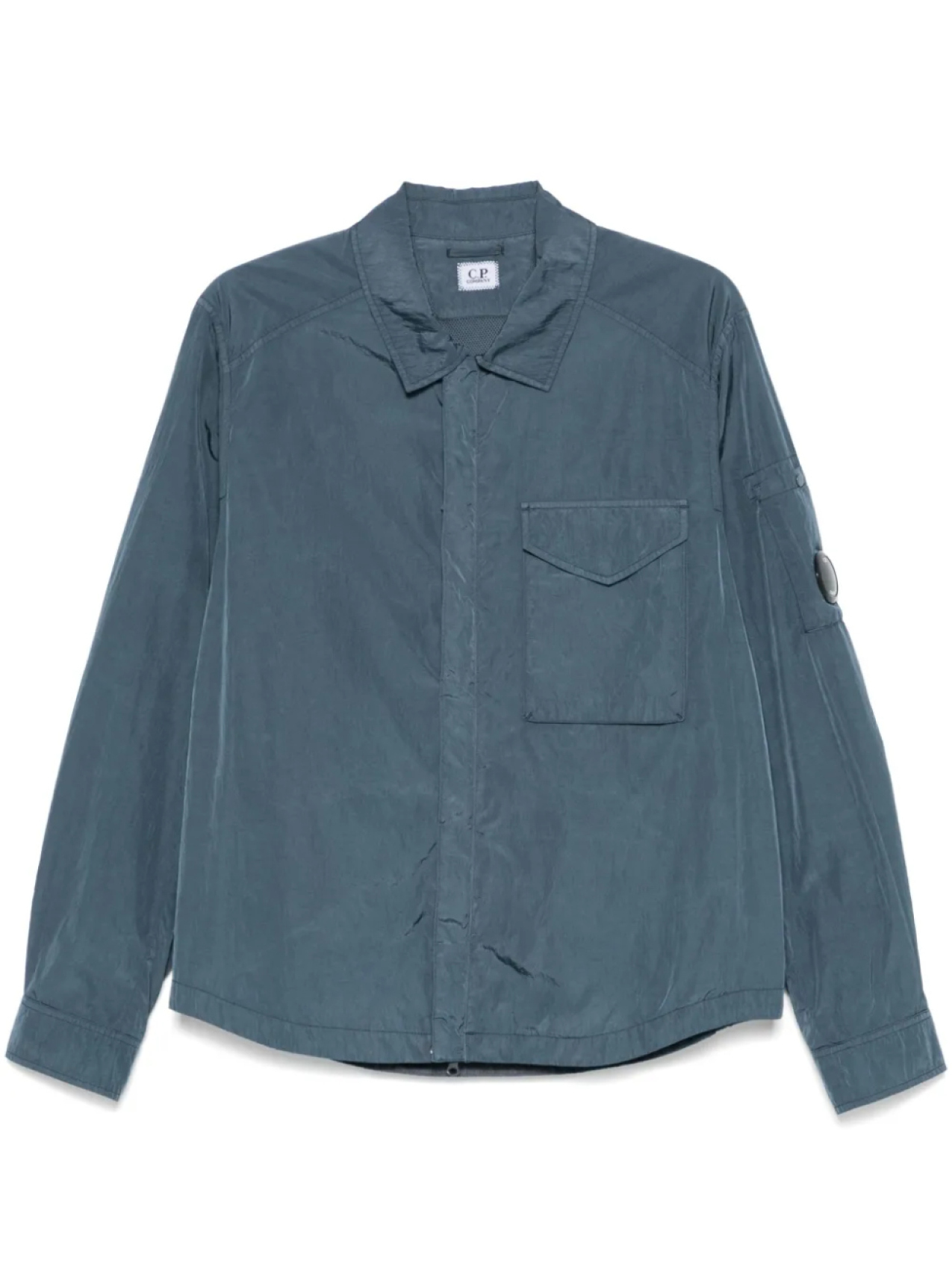 Куртка-рубашка с декором Lens C.P. Company, синий
Куртка-рубашка с декором Lens C.P. Company, синий