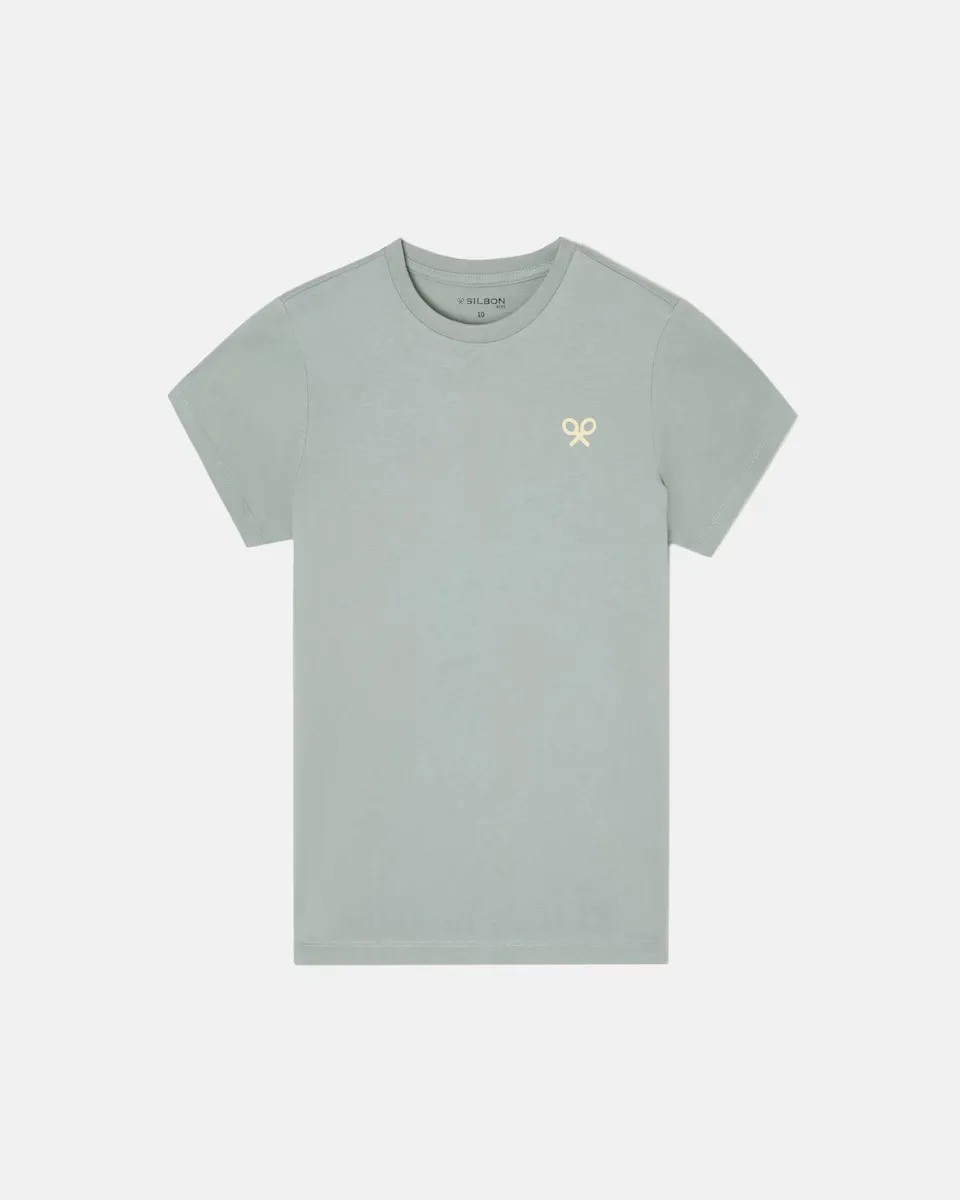Футболка с этническим логотипом мальчика Silbon, светло-зеленый
Футболка с этническим логотипом мальчика Silbon, светло-зеленый