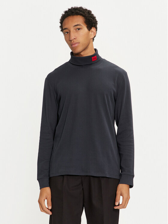 Свитер с высоким воротником приталенного кроя Hugo, синий
Свитер с высоким воротником приталенного кроя Hugo, синий