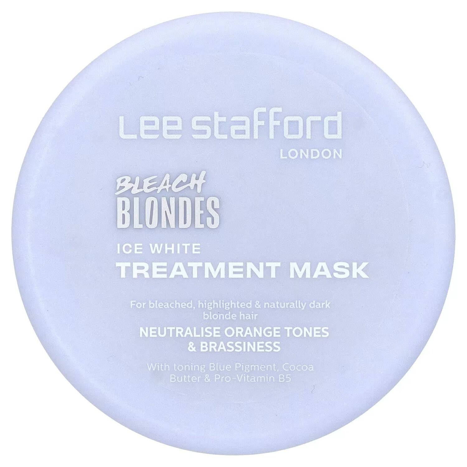 Bleach Blondes, Лечебная маска Ice White, 6,7 жидких унций (200 мл) Lee Stafford 
Bleach Blondes, Лечебная маска Ice White, 6,7 жидких унций (200 мл) Lee Stafford