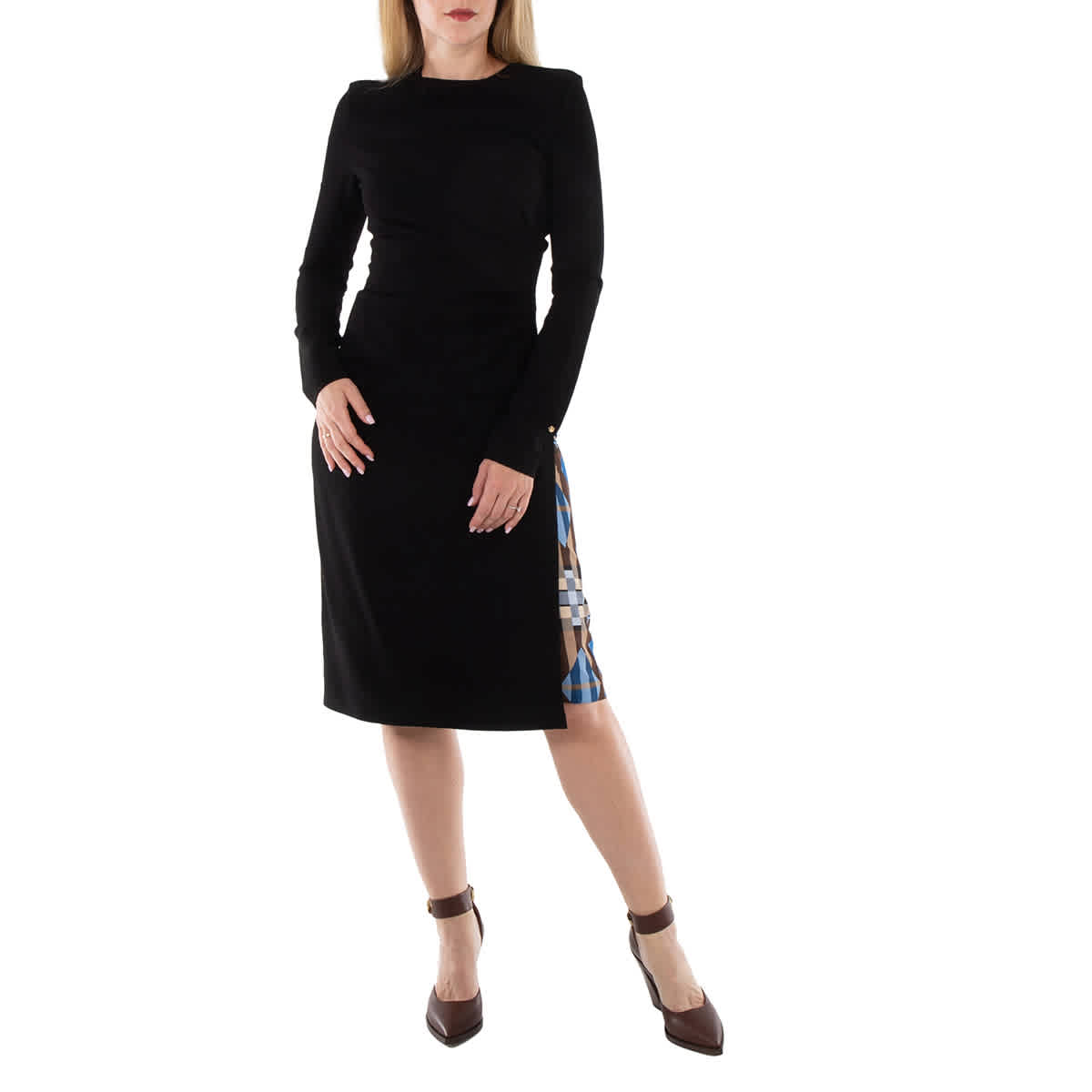 Burberry Женское черное платье с длинными рукавами Aurora
Burberry Женское черное платье с длинными рукавами Aurora