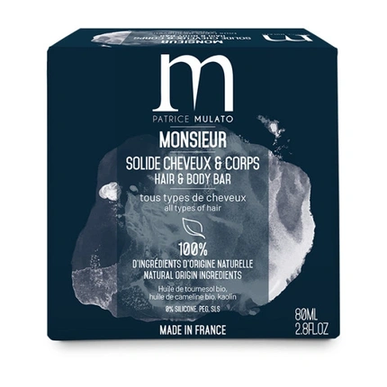 Solid Monsieur 2 In 1 Hair And Body - 80 Grams Mulato
Solid Monsieur 2 In 1 Hair And Body - 80 Grams Mulato