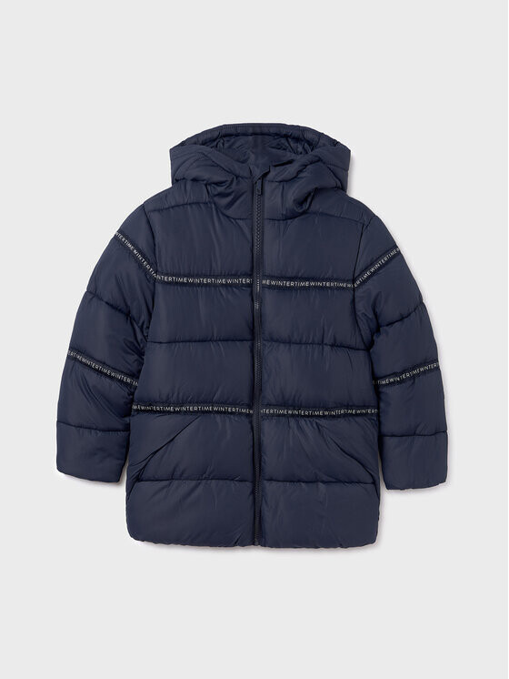 Пуховик стандартного кроя Mayoral, синий
Пуховик стандартного кроя Mayoral, синий