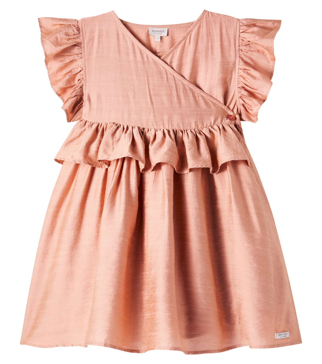 Платье Bregta с рюшами Donsje, Cloudy Rose 
Платье Bregta с рюшами Donsje, Cloudy Rose