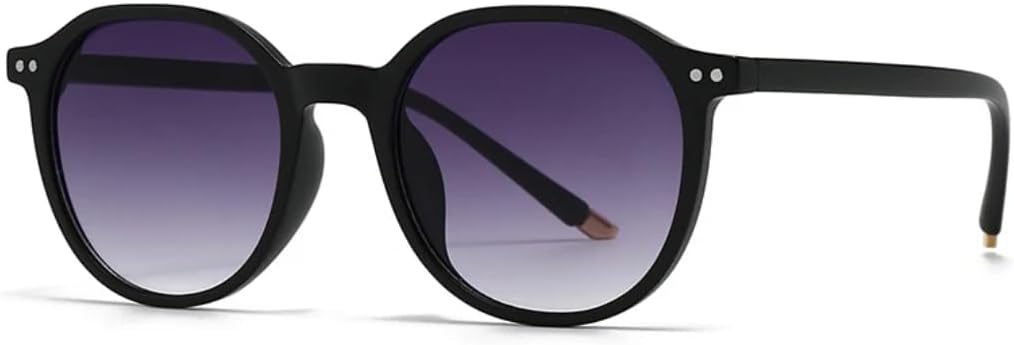 Солнцезащитные очки с защитой UV400 | Круглая легкая оправа, градиентные линзы | Для женщин и мужчин, для занятий спортом на открытом воздухе и вождения DSVIGF, Gradient Gray
Солнцезащитные очки с защитой UV400 | Круглая легкая оправа, градиентные линзы | Для женщин и мужчин, для занятий спортом на открытом воздухе и вождения DSVIGF, Gradient Gray