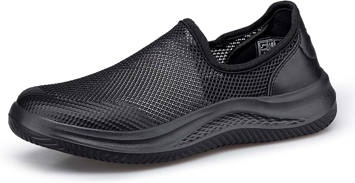 Мужские прогулочные кроссовки с сеткой, дышащие, повседневные, нескользящие, с мягкой подошвой, для фитнеса, бега, тенниса, на открытом воздухе Generic, черный
Мужские прогулочные кроссовки с сеткой, дышащие, повседневные, нескользящие, с мягкой подошвой, для фитнеса, бега, тенниса, на открытом воздухе Generic, черный