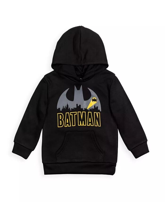 Лига справедливости Супермен Бэтмен Флэш флисовый пуловер с капюшоном для малышей , Дети для мальчиков Dc Comics, черный
Лига справедливости Супермен Бэтмен Флэш флисовый пуловер с капюшоном для малышей , Дети для мальчиков Dc Comics, черный