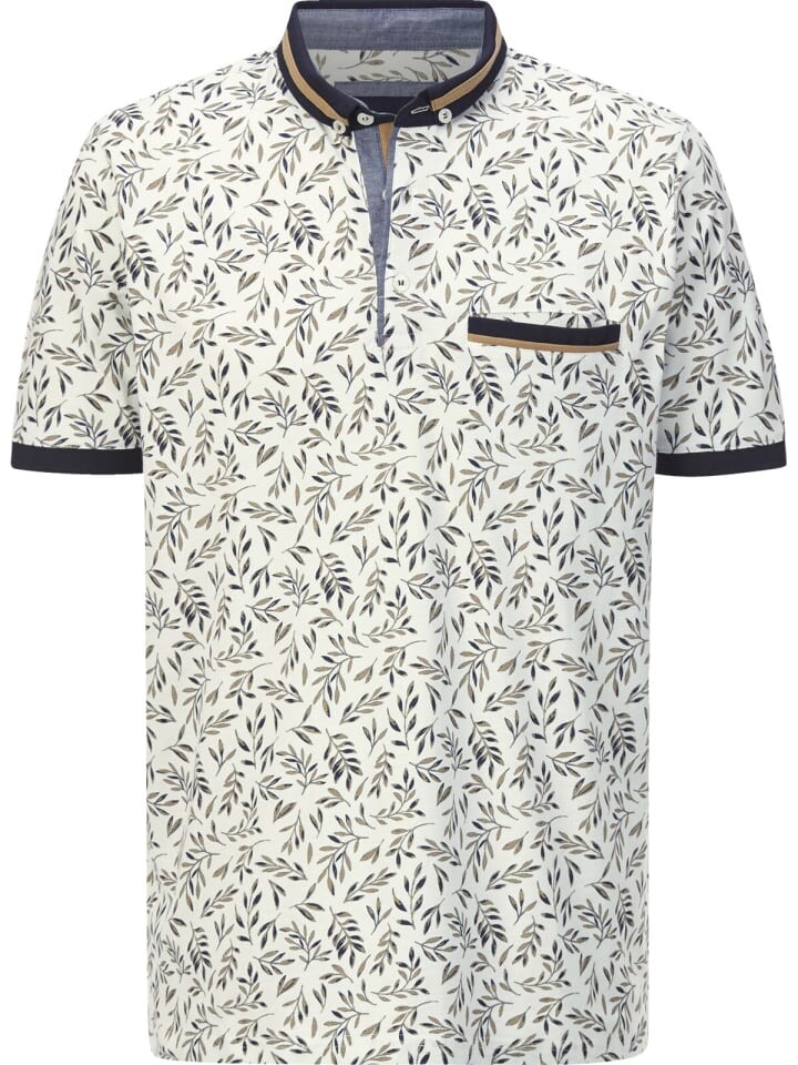 Футболка поло BABISTA, цвет wollweiß gemustert 
Футболка поло BABISTA, цвет wollweiß gemustert