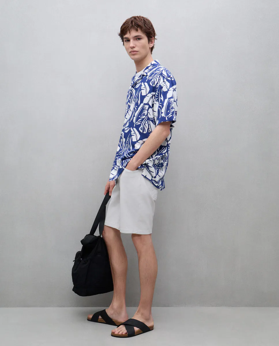 Мужская рубашка с короткими рукавами и принтом «боулинг» Easy Wear, синий
Мужская рубашка с короткими рукавами и принтом «боулинг» Easy Wear, синий