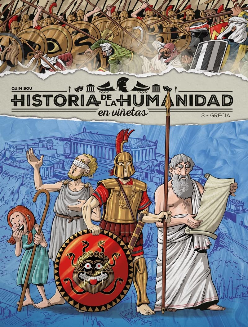 HISTORIA DE LA HUMANIDAD EN VIÑETAS VOL.3: GRECIA (Plan B Publicaciones, S.L.)
HISTORIA DE LA HUMANIDAD EN VIÑETAS VOL.3: GRECIA (Plan B Publicaciones, S.L.)