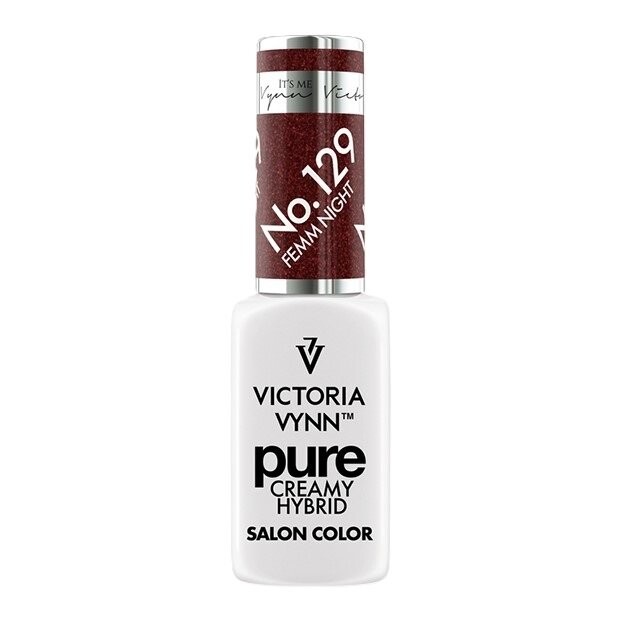 Лак гибридный для ногтей Victoria Vynn Pure Creamy Hybrid 129 Femm Night, 8 мл
Лак гибридный для ногтей Victoria Vynn Pure Creamy Hybrid 129 Femm Night, 8 мл