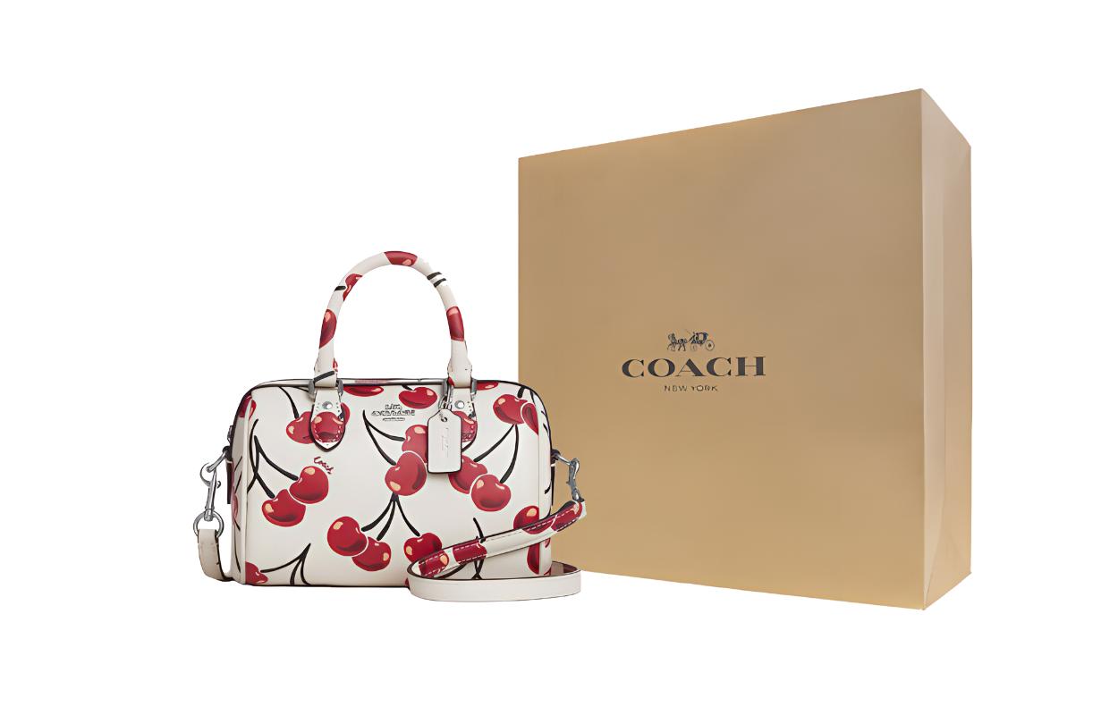 COACH Кожаная сумка через плечо 
COACH Кожаная сумка через плечо
