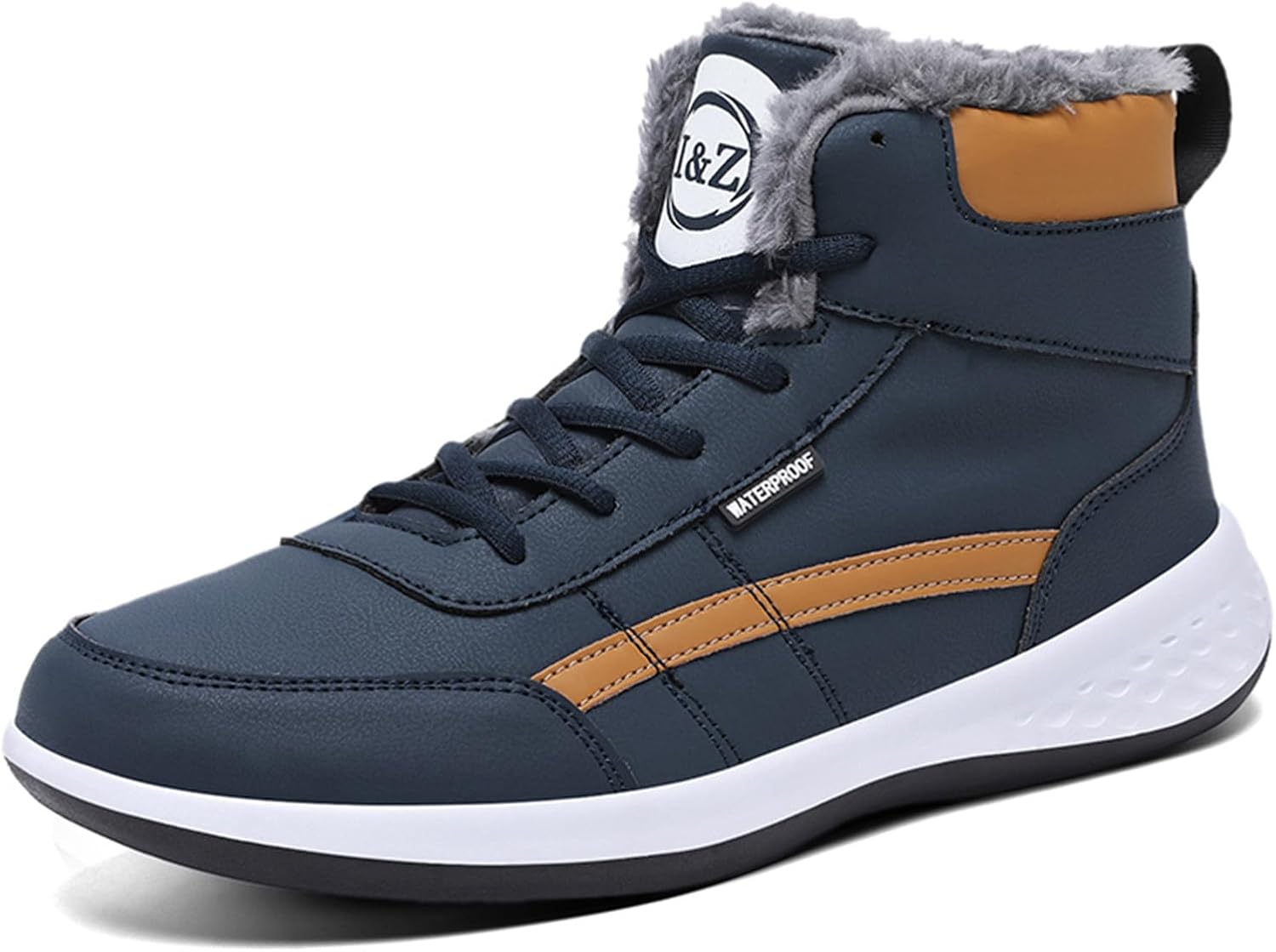 Зимние мужские короткие кроссовки с мехом, на шнуровке, противоскользящие Generic, синий
Зимние мужские короткие кроссовки с мехом, на шнуровке, противоскользящие Generic, синий