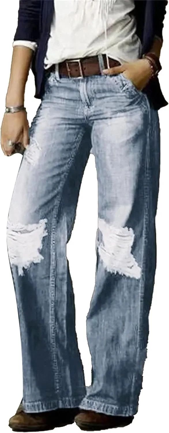 Женские джинсы в стиле ретро, прямые, свободного кроя, мид-райз
Женские джинсы в стиле ретро, прямые, свободного кроя, мид-райз