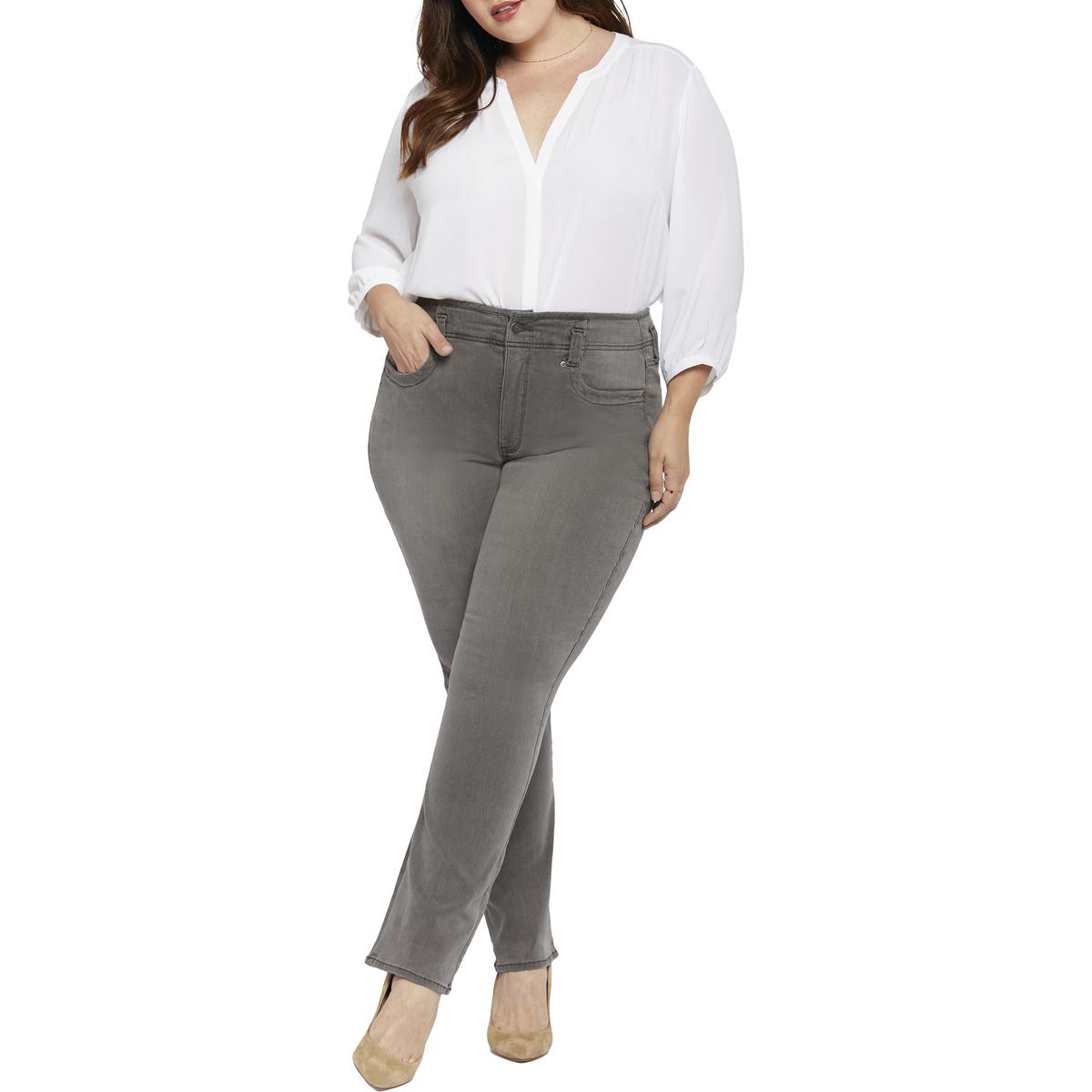 Женские прямые джинсы Marilyn с эффектом стрейч от Plus NYDJ, Smokey Mountain
Женские прямые джинсы Marilyn с эффектом стрейч от Plus NYDJ, Smokey Mountain