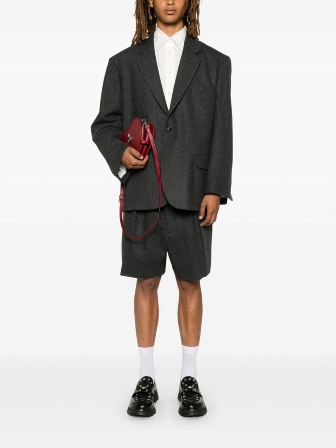 Шорты-бермуды со складками Random Identities, серый
Шорты-бермуды со складками Random Identities, серый