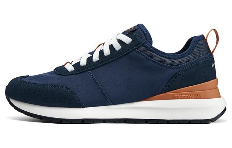 Кроссовки мужские с низким верхом темно-синие Skechers
Кроссовки мужские с низким верхом темно-синие Skechers