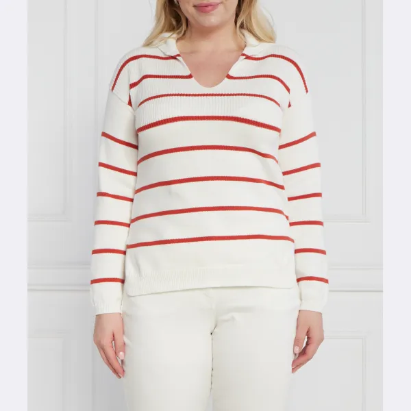 Удлиненный свитер больших размеров Persona By Marina Rinaldi, белый
Удлиненный свитер больших размеров Persona By Marina Rinaldi, белый